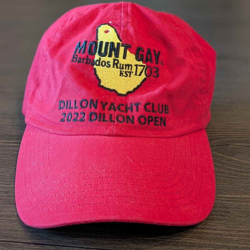 Red Mount Gay Rum Cap